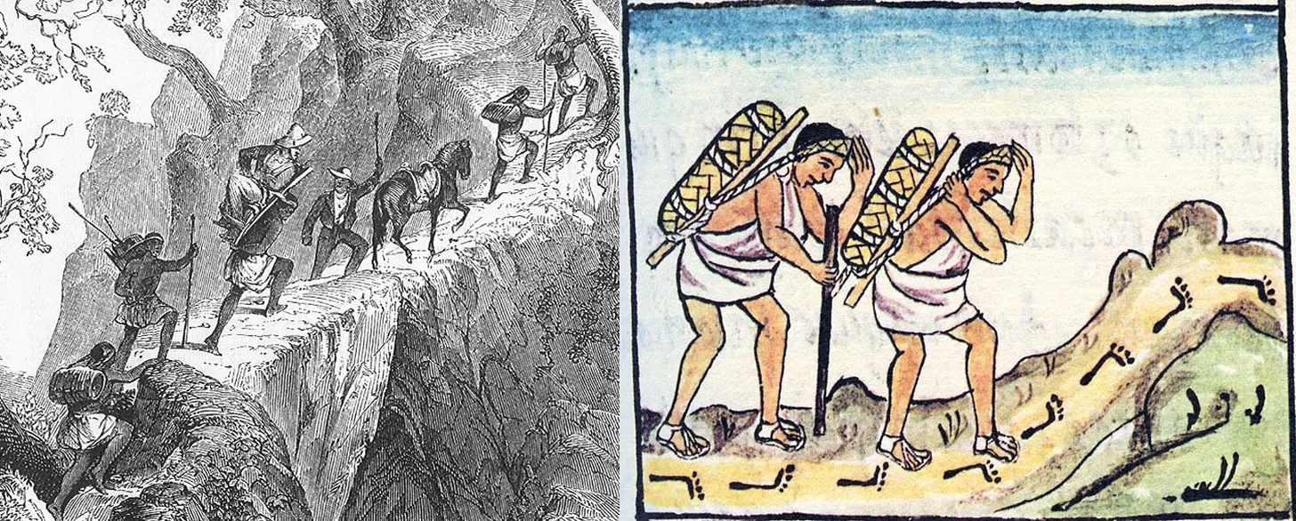 human carriers mesoamerica