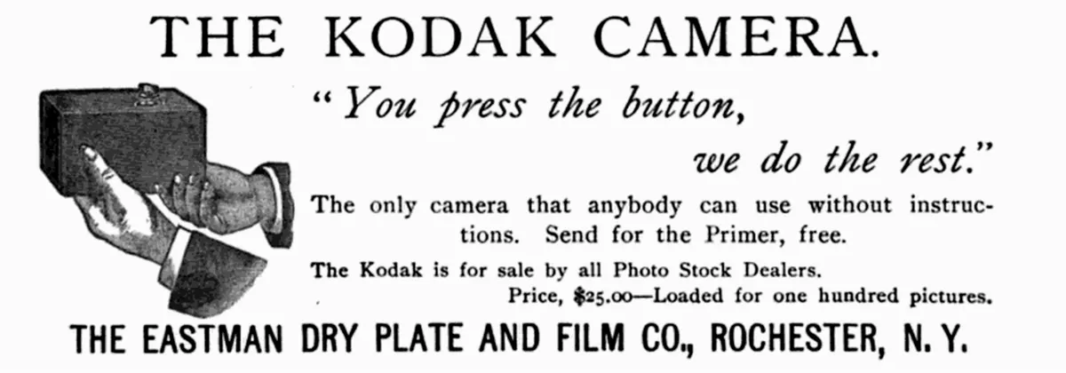you press the button we do the rest kodak slogan