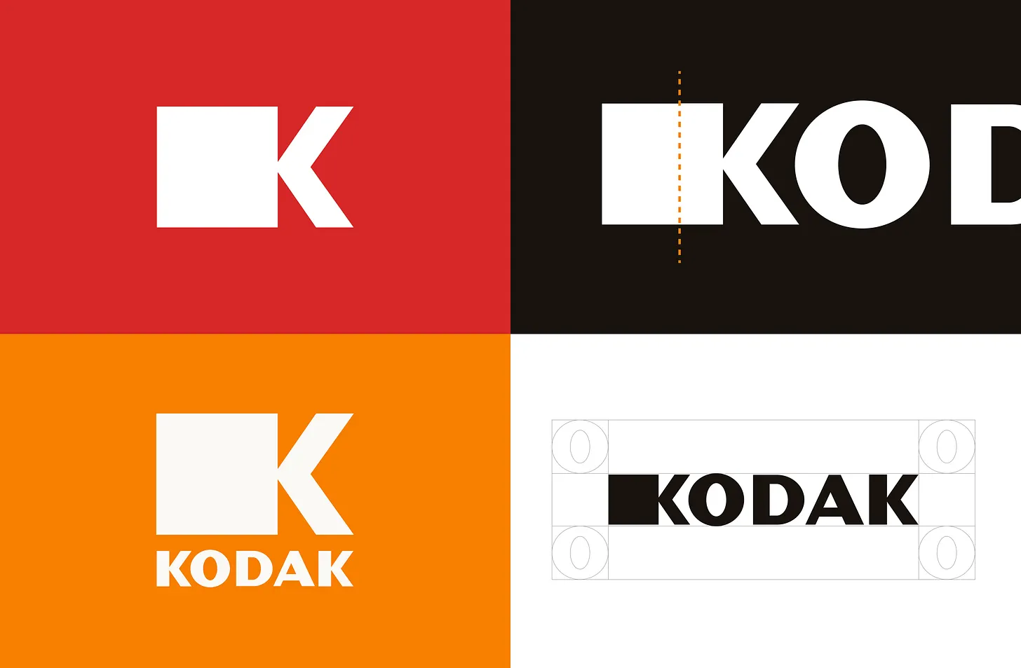 logo brand guidelines kodak redesign