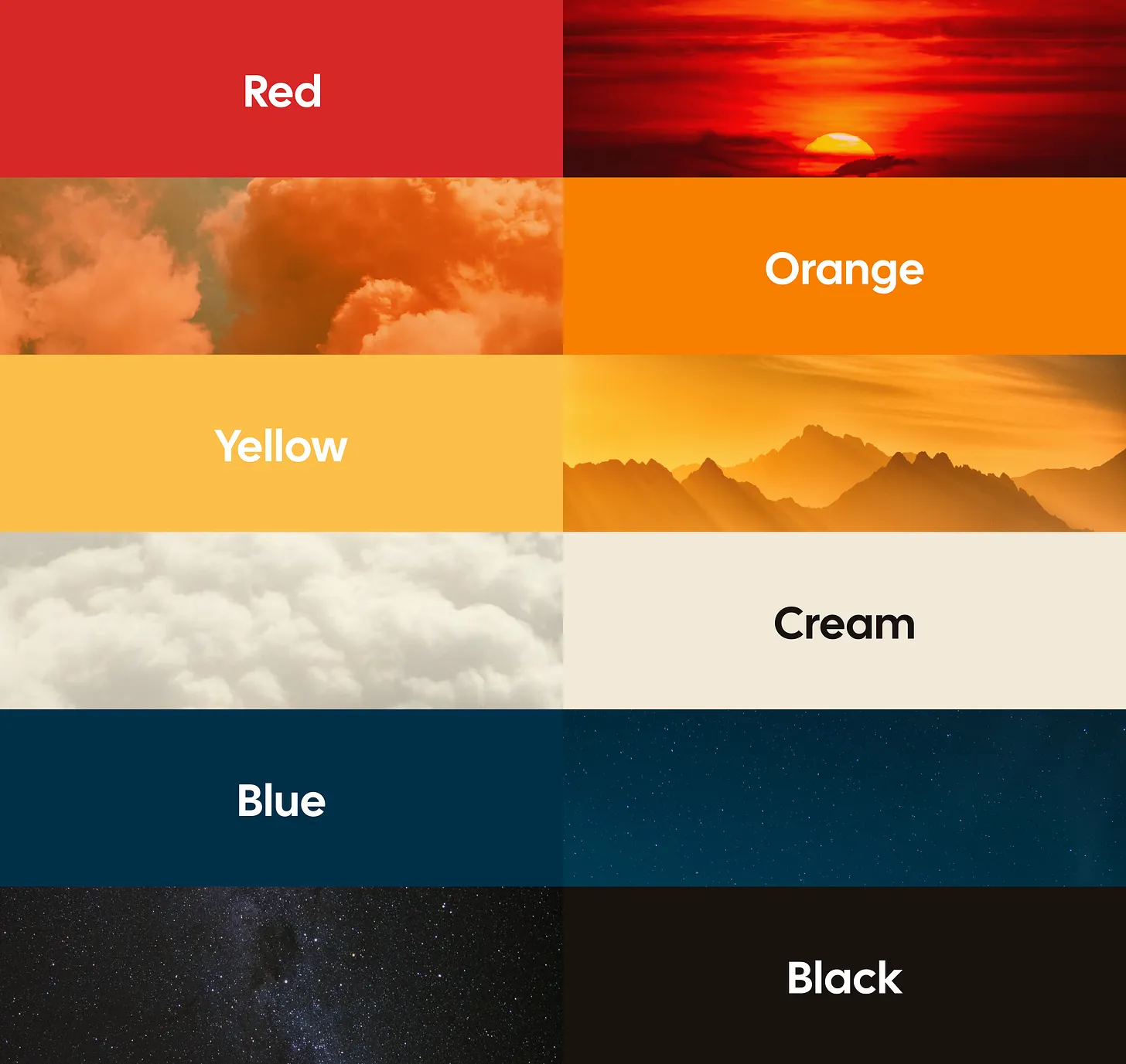 color palette redesign kodak light